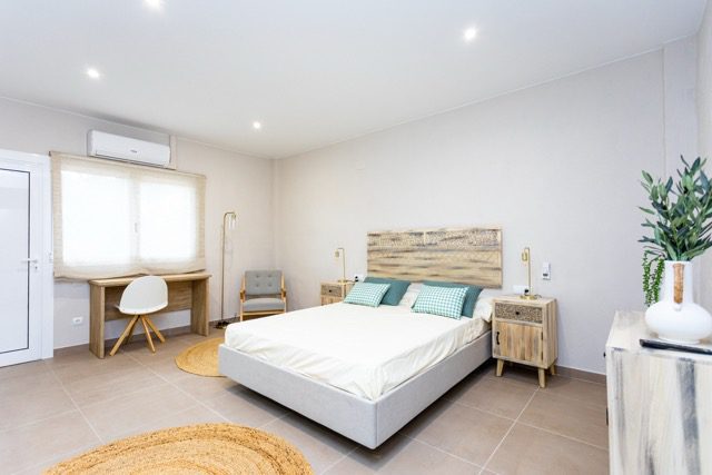 Dormitorio del centro residencial