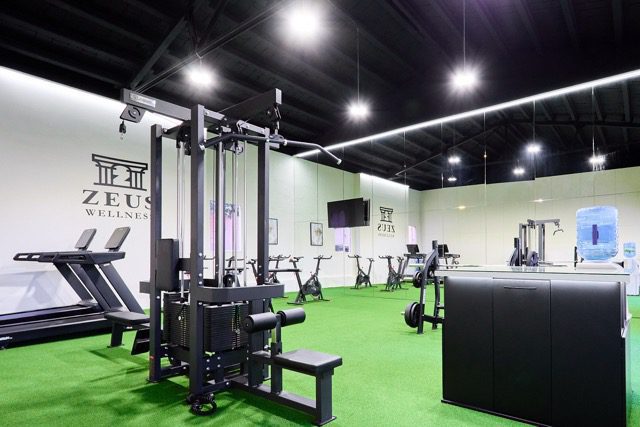 Gimnasio propio del centro residencial